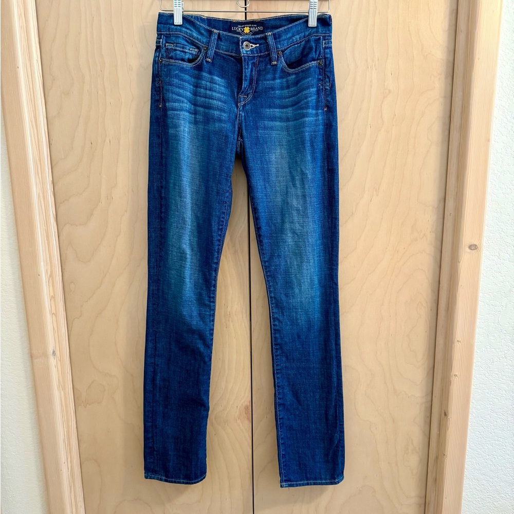 Lucky Brand Y2K Sofia Straight Leg Blue Jeans 0/25